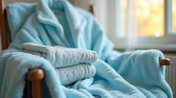 Choisir un peignoir pour bébé : confort et chaleur après le bain